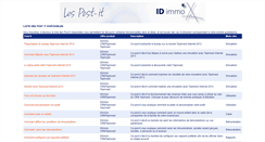 Desktop Screenshot of postit.crmtopinvest.fr