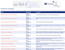 Tablet Screenshot of postit.crmtopinvest.fr